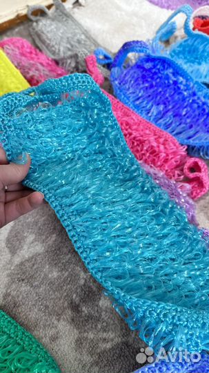 Мочалка ручной работы