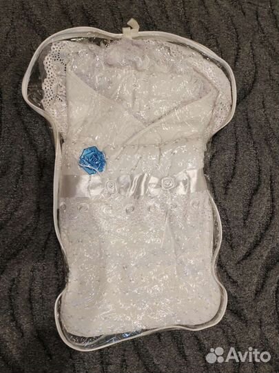 Конверт на выписку с одеялом