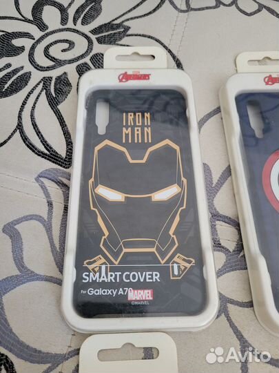 Чехол-накладка Samsung Friens Smart Cover для A70