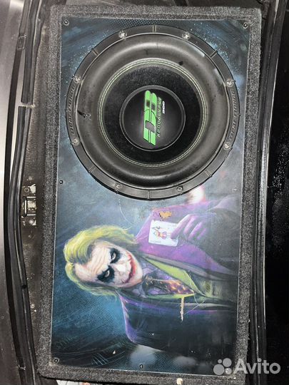 Сабвуфер 12 с коробом