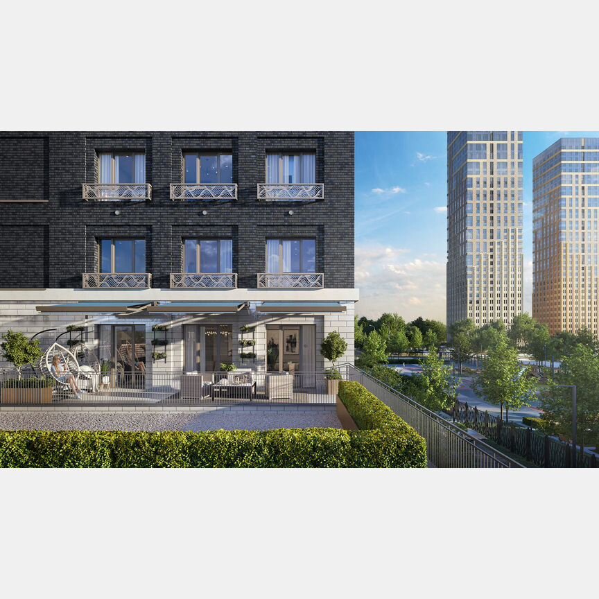 2-к. квартира, 76,3 м², 9/15 эт.