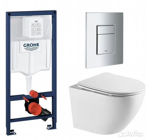 Инсталляция Grohe Tece Berges