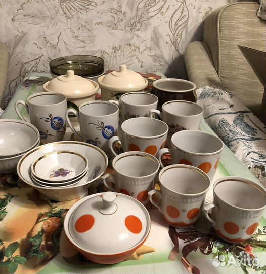 Фарфоровая посуда СССР