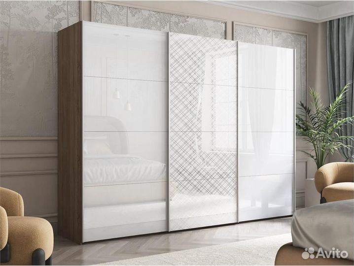 Универсальный шкаф-купе повышенной глубины 