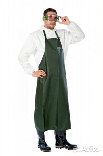 Фартук прорезиненный новый в упаковке