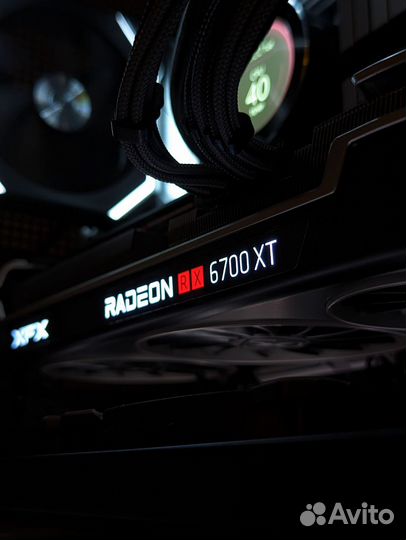 Видеокарта RX 6700XT XFX merc