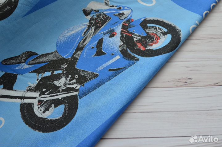 Бязь мотоциклы фланель для пелёнок