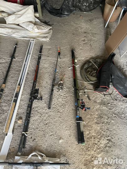 Рыболовные снасти бу