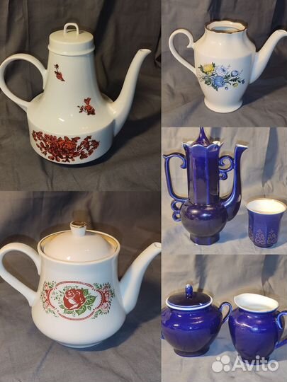 Фарфоровая посуда ГДР, СССР