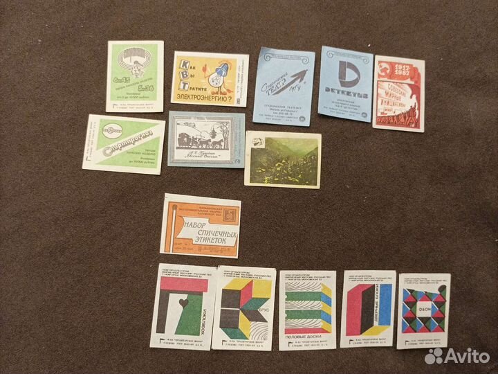 Спичечные этикетки СССР
