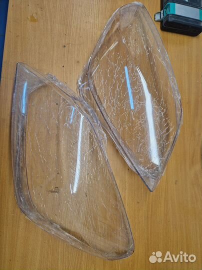 Стекло фары Opel astra h