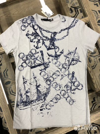 Love moschino футболка, L