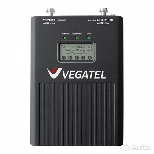 Репитер vegatel VT3-900L (S, LED)