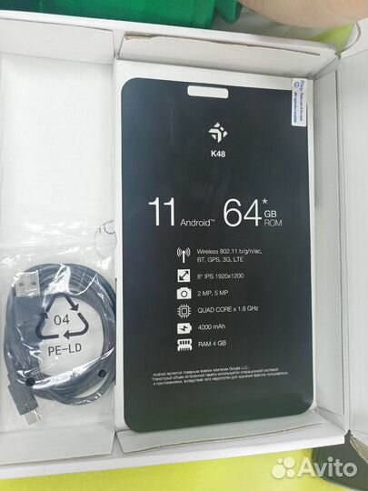 Планшет dexp k48