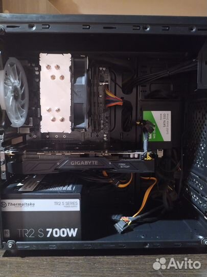 Игровой пк rizen 5 2600/GTX 1070/16Ram