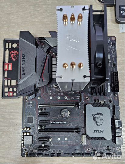 Материнская плата с процессором i7