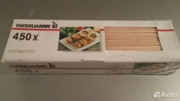 Палочки-шампуры Fackelmann 450 шт длина 30 см
