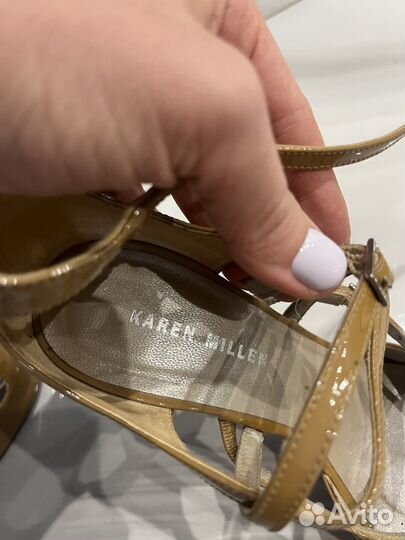 Босоножки на каблуке Karen Millen