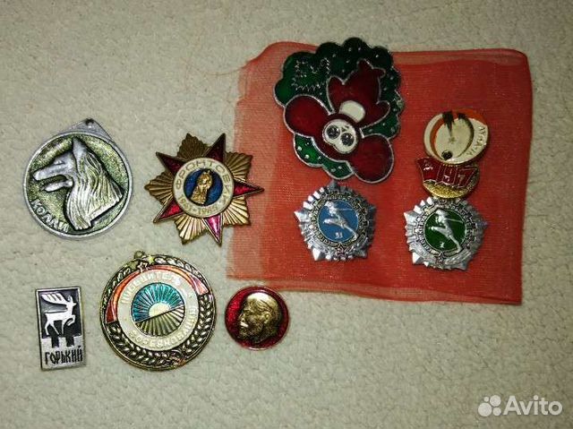 Значки времен СССР купить в Кургане | Хобби и отдых | Авито