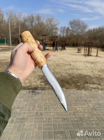 Нож якутский охотничий