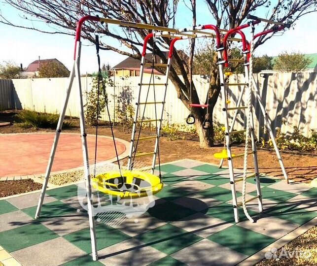 Детский спортивный комплекс турник