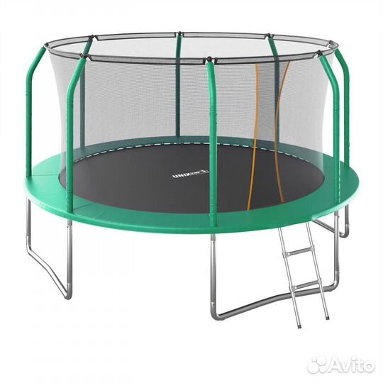 Детский батут с сеткой