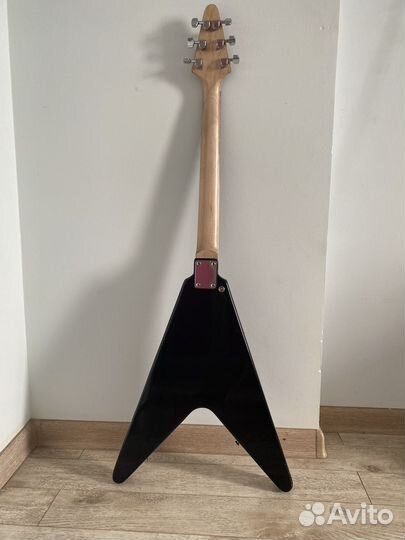 Электрогитара Caraya e235bk + хамбакер от Tesla