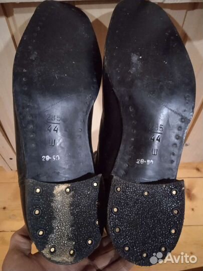 Сапоги хромовые советского периода