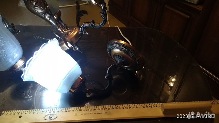 Люстра и бра СССР