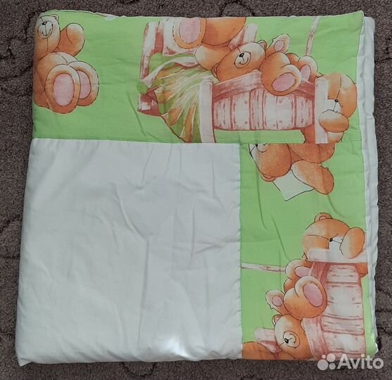 Одеяло детское 100 на 100 см
