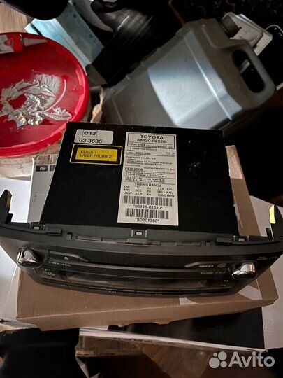 Головное устройство toyota Auris I