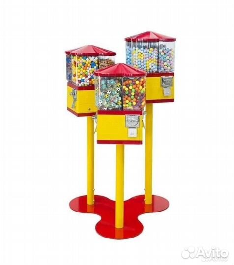 Фиксомат, продажа жевачки игрушки в капсулах Колба