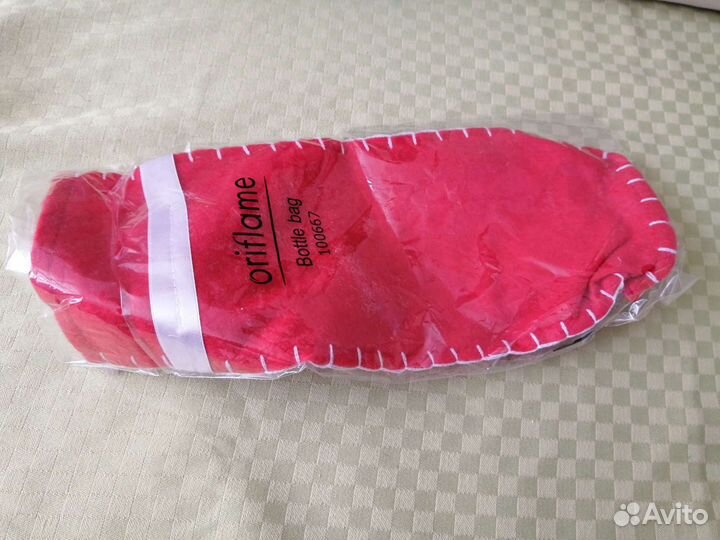 Чехол для бутылки шампанского новогодний