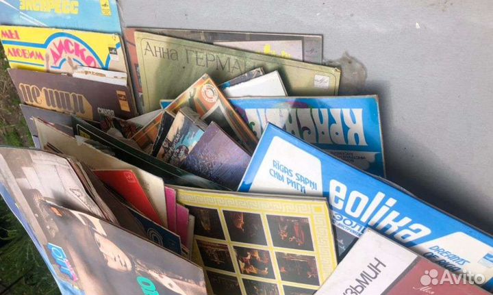 Виниловые пластинки СССР