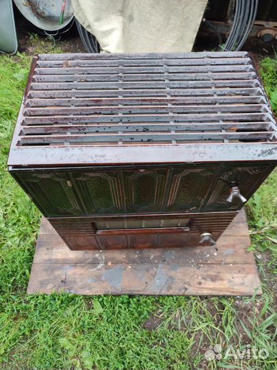 Печь -камин из чугуна