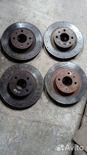 Диски тормозные на ваз 14