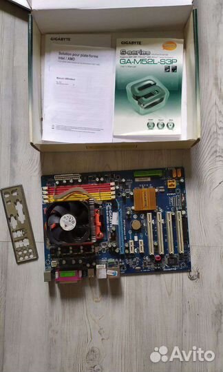 Материнская плата+процессор