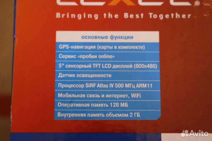 Навигатор Texet TM-650