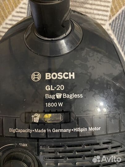 Пылесос bosch gl 20