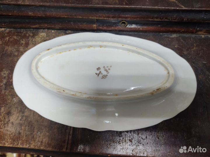 Блюдо Хайтинский фарфоровый завод фхз