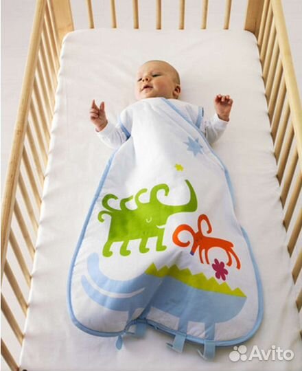 Спальный мешок конверт IKEA детский тёплый новый