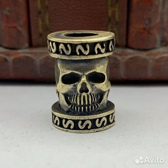 Бусина (медь) Тотем череп