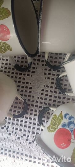 Кружки эмалированные