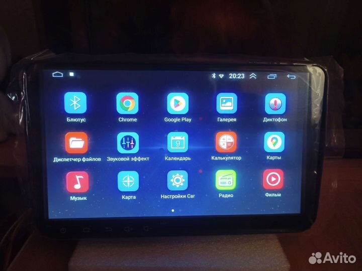 Магнитола 2 din android 9 дюймов 1/16