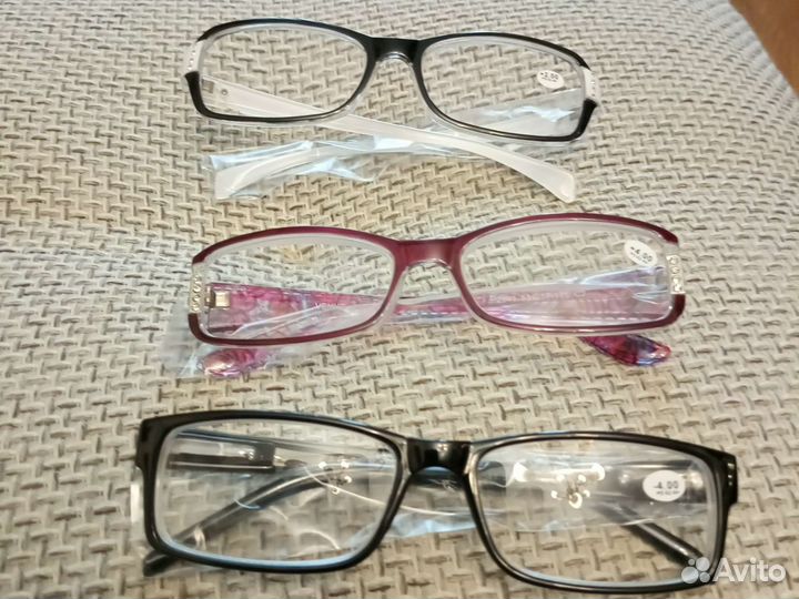 Очки новые с этикеткой, разные