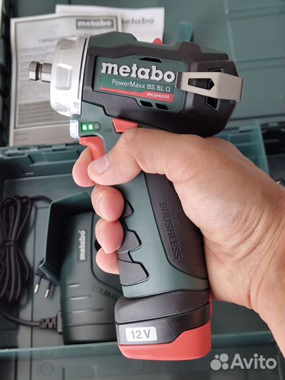 Новый Шуруповерт Metabo PowerMaxx BS BL Оригинал