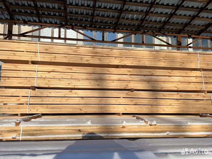 Доска обрезная 25х150х6000мм от производителя