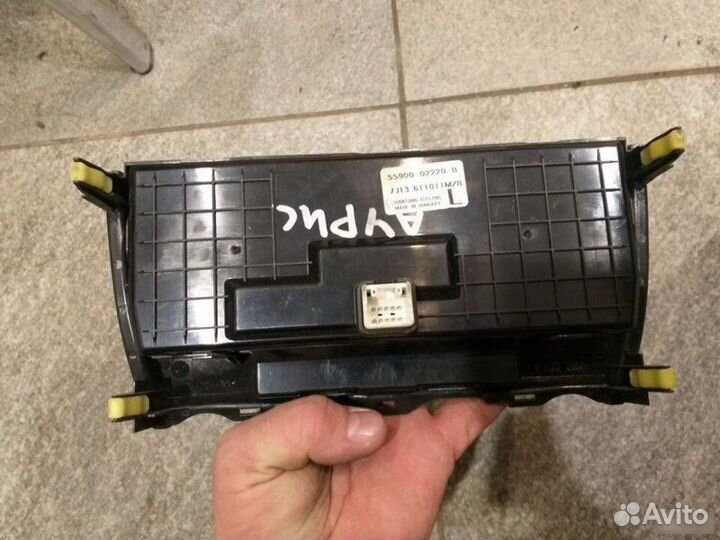 Блок управления отопителем Toyota Auris E15