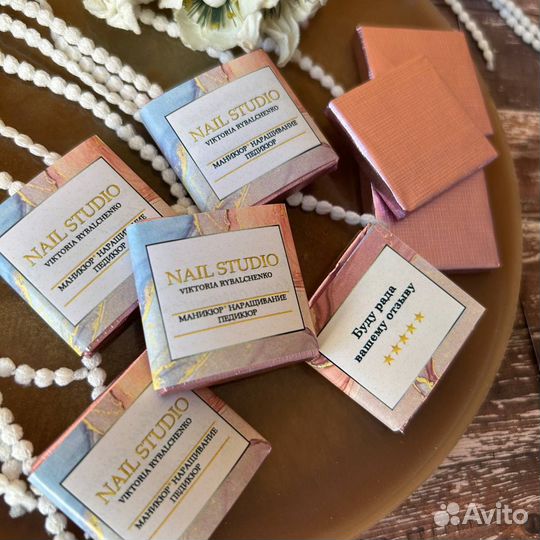 Шоколадки с логотипом