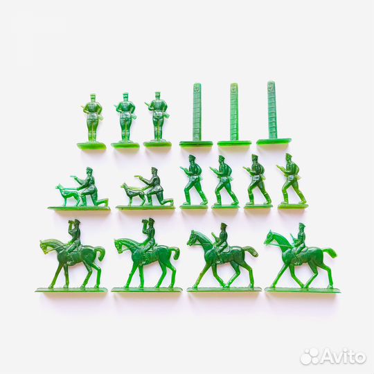 Набор солдатиков СССР Пограничники
